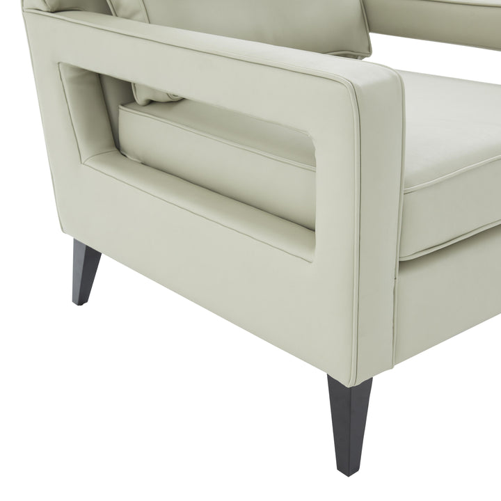 American Home Furniture | TOV Furniture - Luna Stone Gray Accent Chair