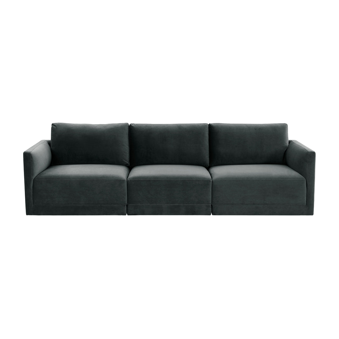American Home Furniture | TOV Furniture - Willow Charcoal Modular Sofa