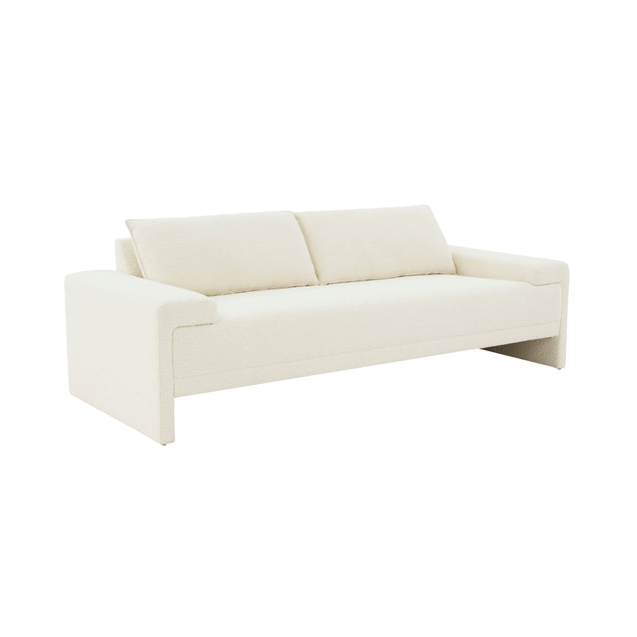 American Home Furniture | TOV Furniture - Maeve Cream Boucle Sofa