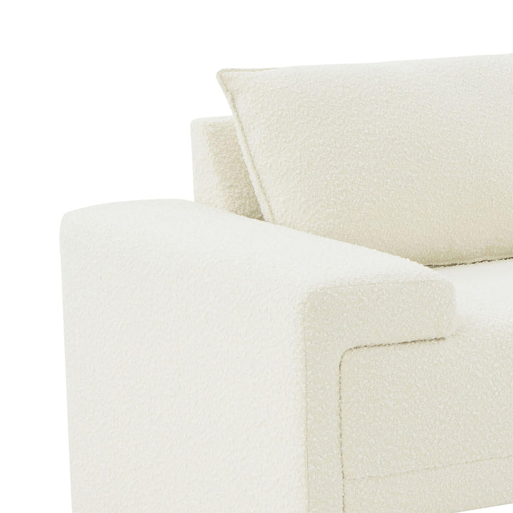 American Home Furniture | TOV Furniture - Maeve Cream Boucle Sofa