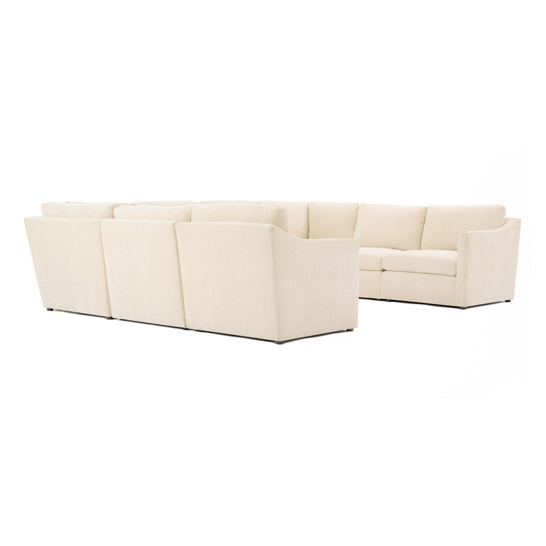 American Home Furniture | TOV Furniture - Aiden Beige Modular U Sectional