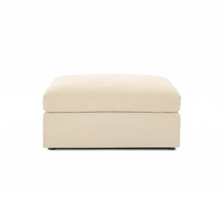 American Home Furniture | TOV Furniture - Aiden Beige Ottoman