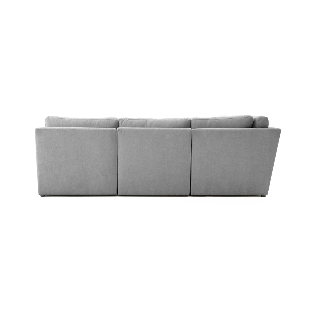 American Home Furniture | TOV Furniture - Aiden Gray Modular Chaise Sectional