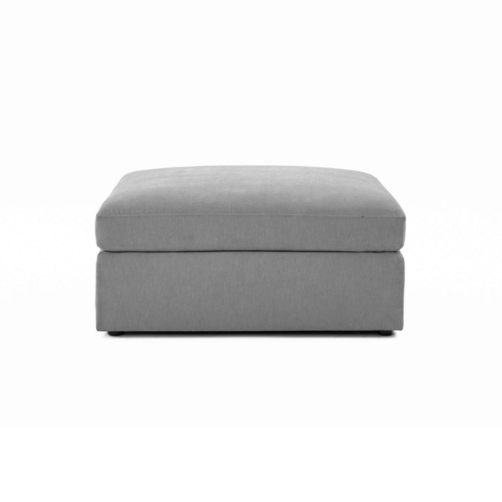 American Home Furniture | TOV Furniture - Aiden Gray Ottoman