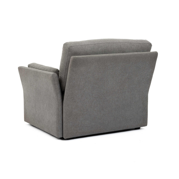 American Home Furniture | TOV Furniture - Catarina Gray Swivel Accent Chair