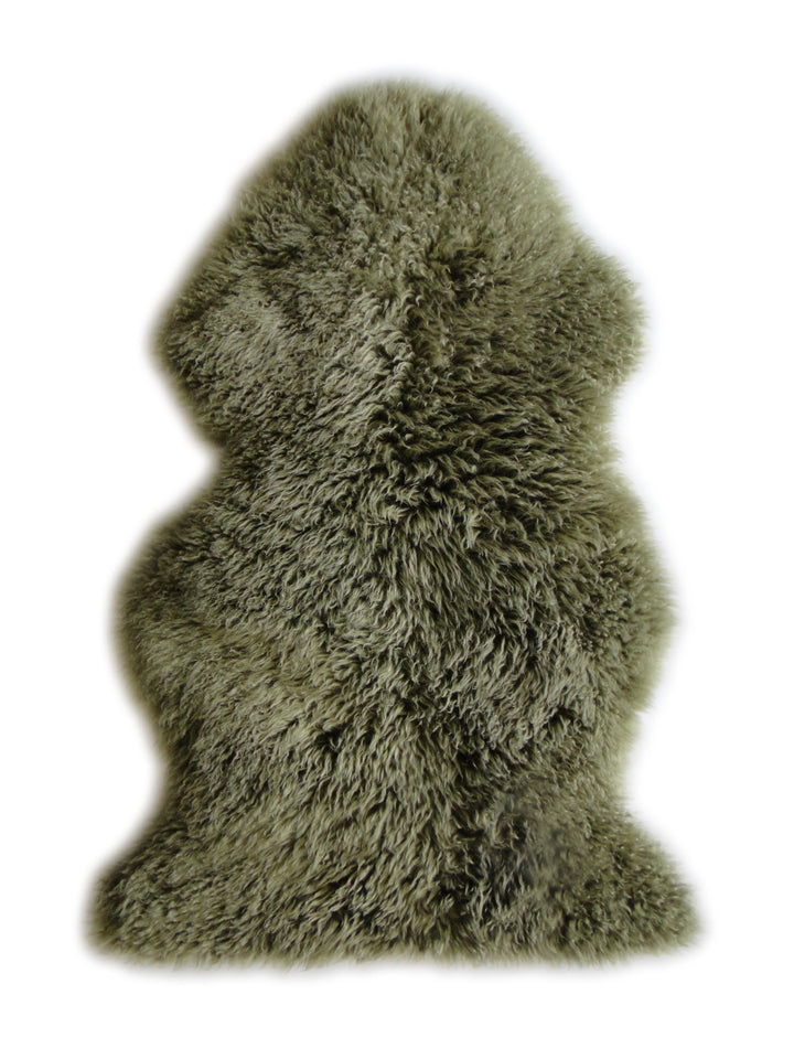 Rug Longwool Curly Single Pelt - AmericanHomeFurniture