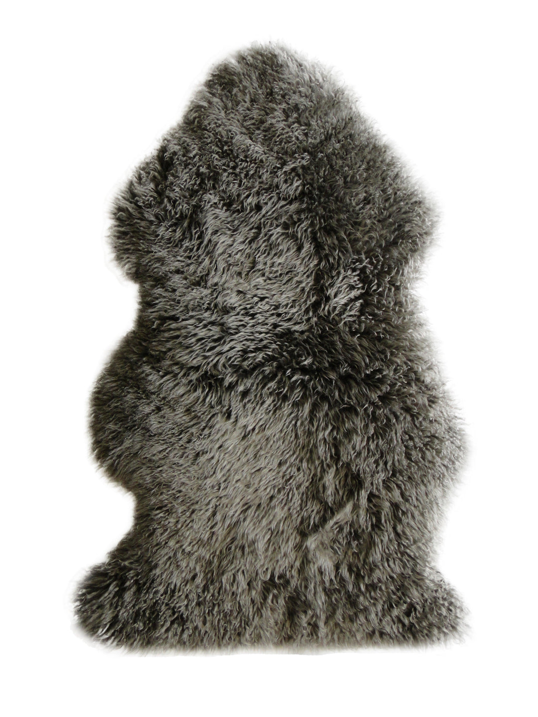 Rug Longwool Curly Single Pelt - AmericanHomeFurniture