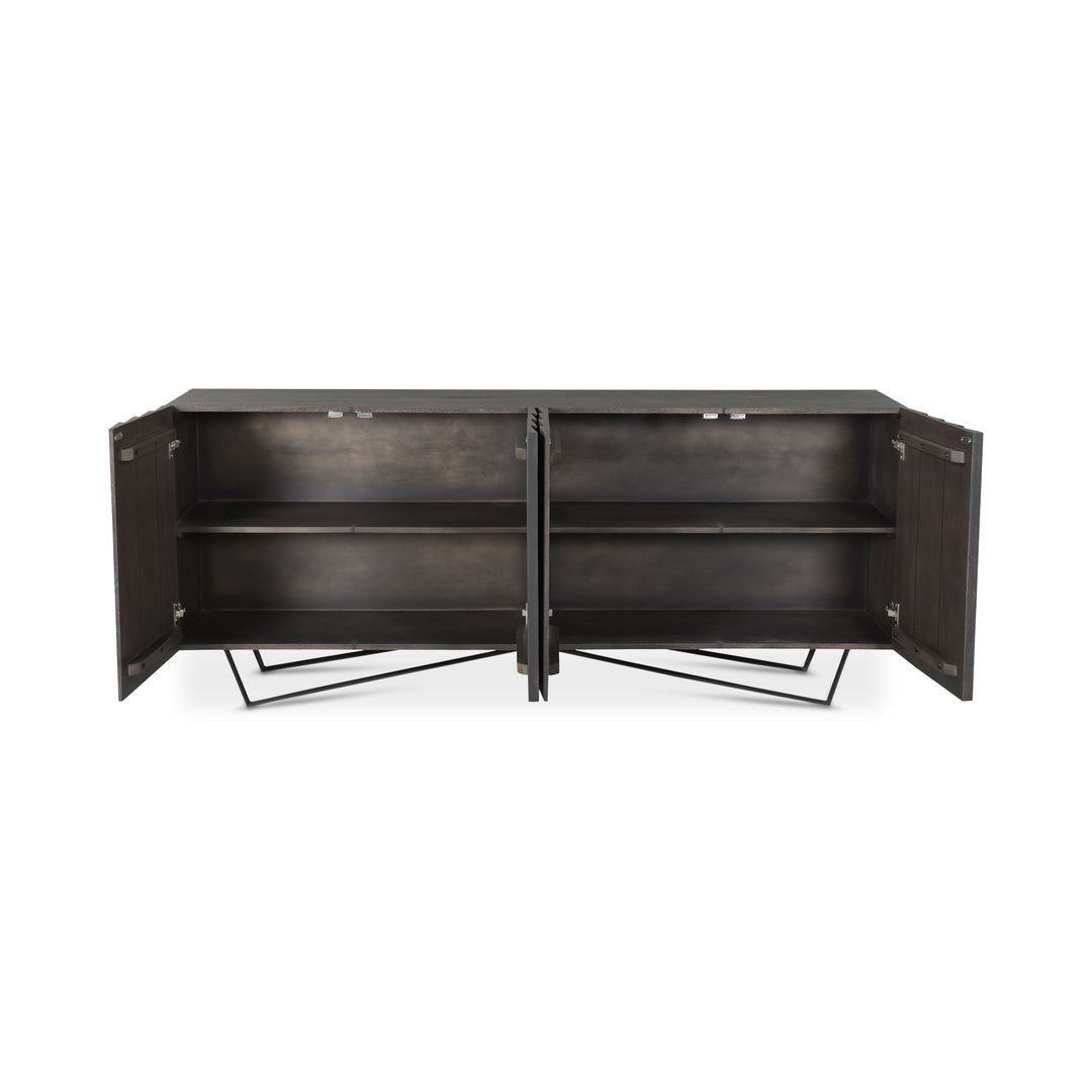 Moe's Home Collection - Brolio Sideboard Charcoal - RP-1008-07 | American Home Furniture