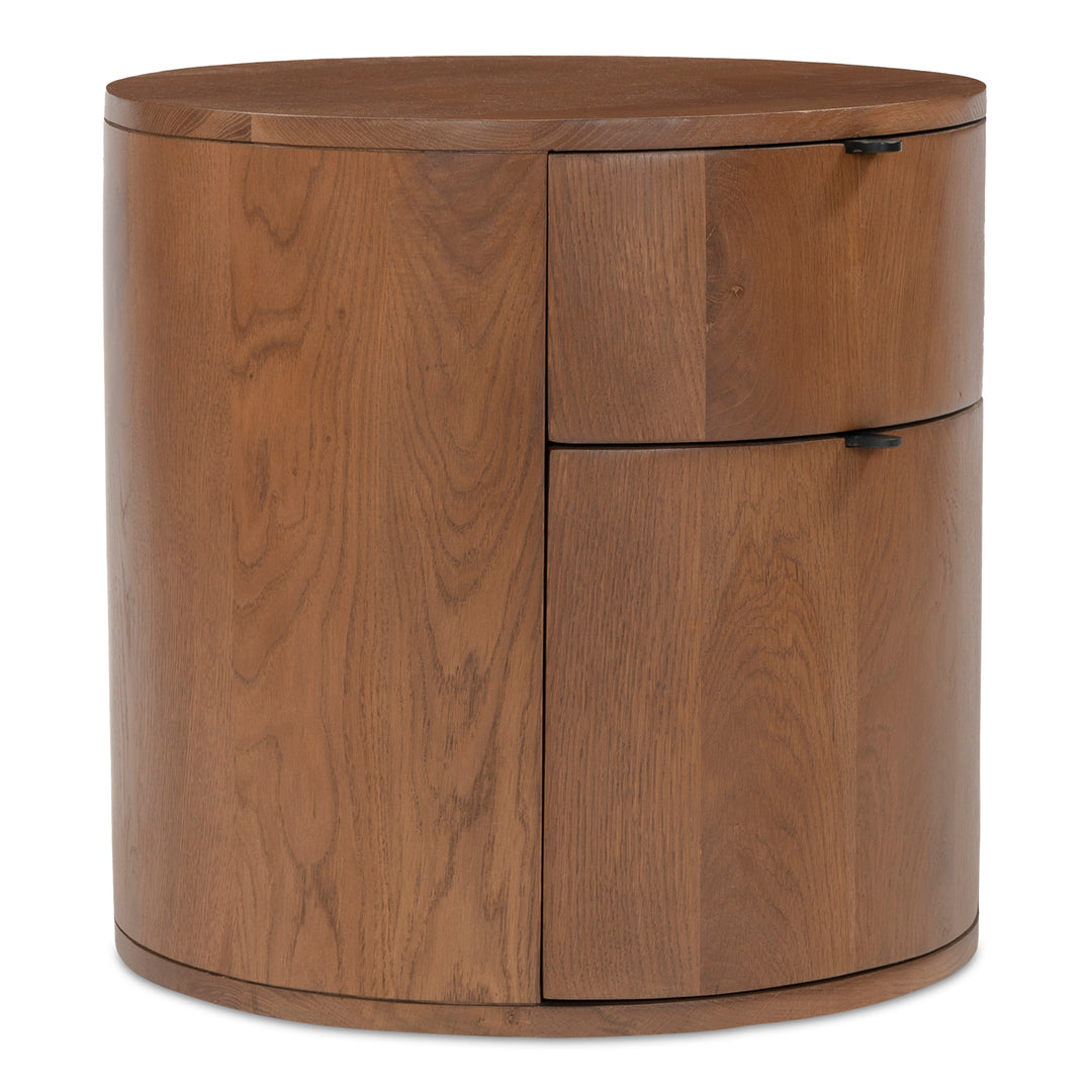 American Home Furniture Moe's Home Collection Theo Two Drawer Nightstand