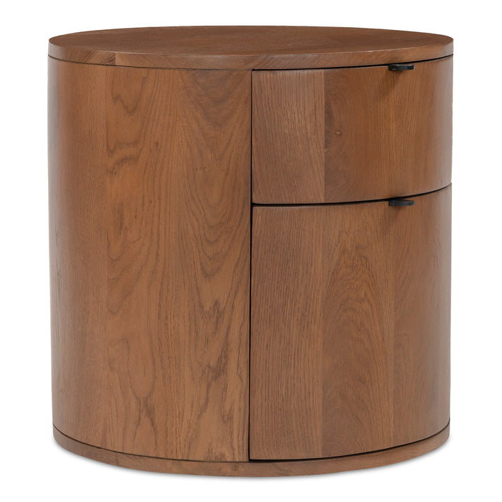 American Home Furniture Moe's Home Collection Theo Two Drawer Nightstand