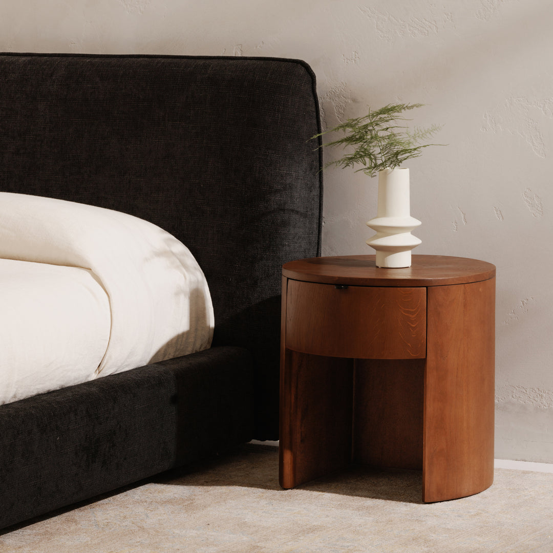 American Home Furniture Moe's Home Collection Theo One Drawer Nightstand