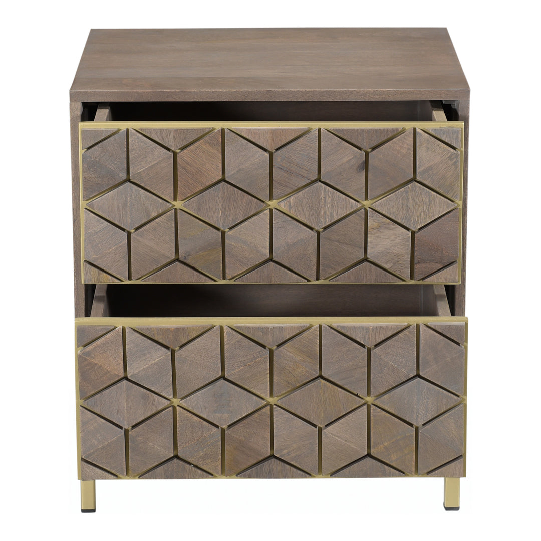 Moe's Home Collection - Corolla Nightstand - RP-1017-29 | American Home Furniture