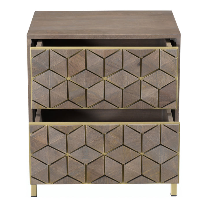 Moe's Home Collection - Corolla Nightstand - RP-1017-29 | American Home Furniture