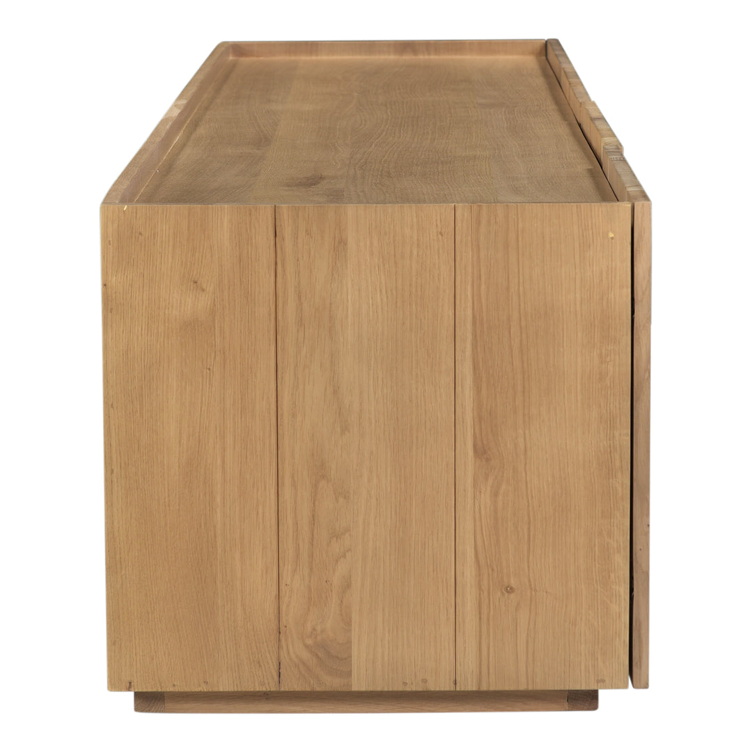 Moe's Home Collection - Plank Media Cabinet Natural - RP-1021-24 | American Home Furniture