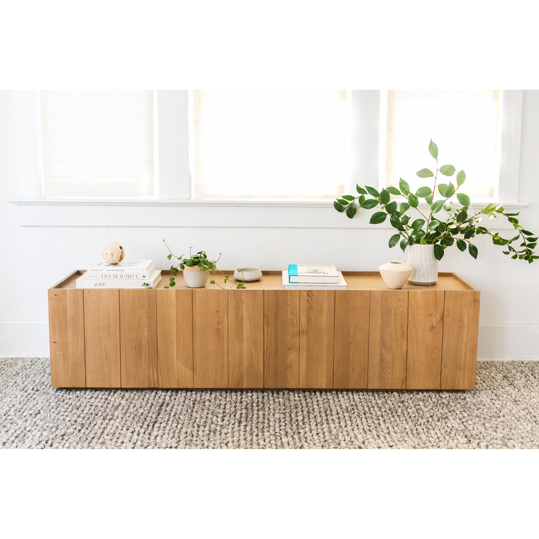 Moe's Home Collection - Plank Media Cabinet Natural - RP-1021-24 | American Home Furniture