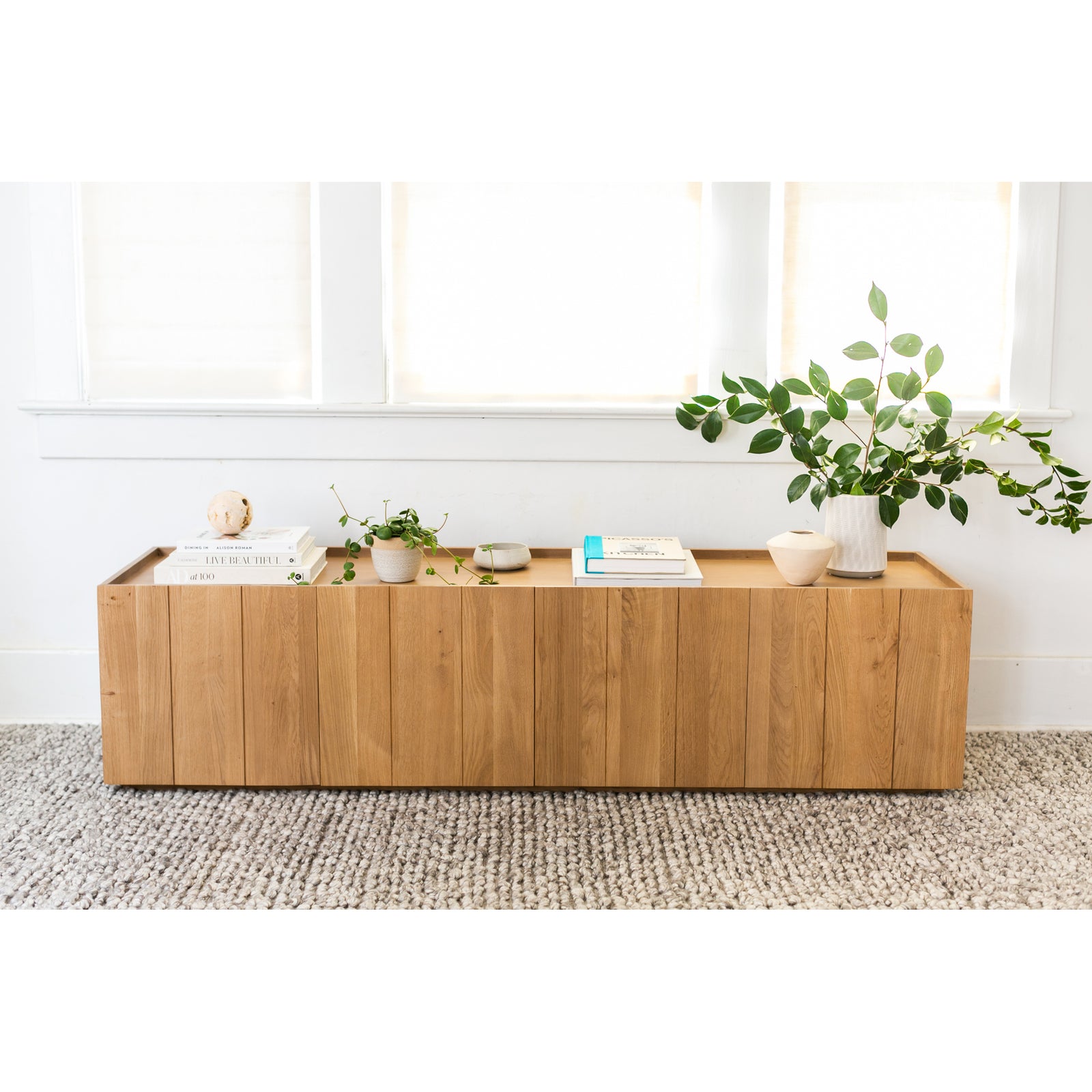 Moe's Home Collection - Plank Media Cabinet Natural - RP-1021-24 | American Home Furniture