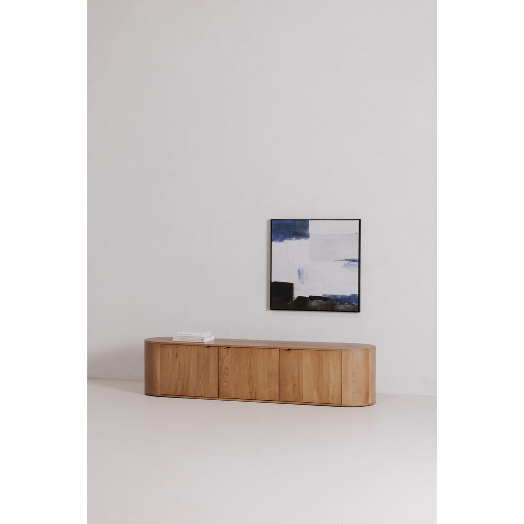 Moe's Home Collection - Theo Media Bench Natural - RP-1054-24 | American Home Furniture