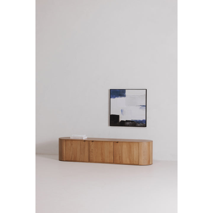 Moe's Home Collection - Theo Media Bench Natural - RP-1054-24 | American Home Furniture