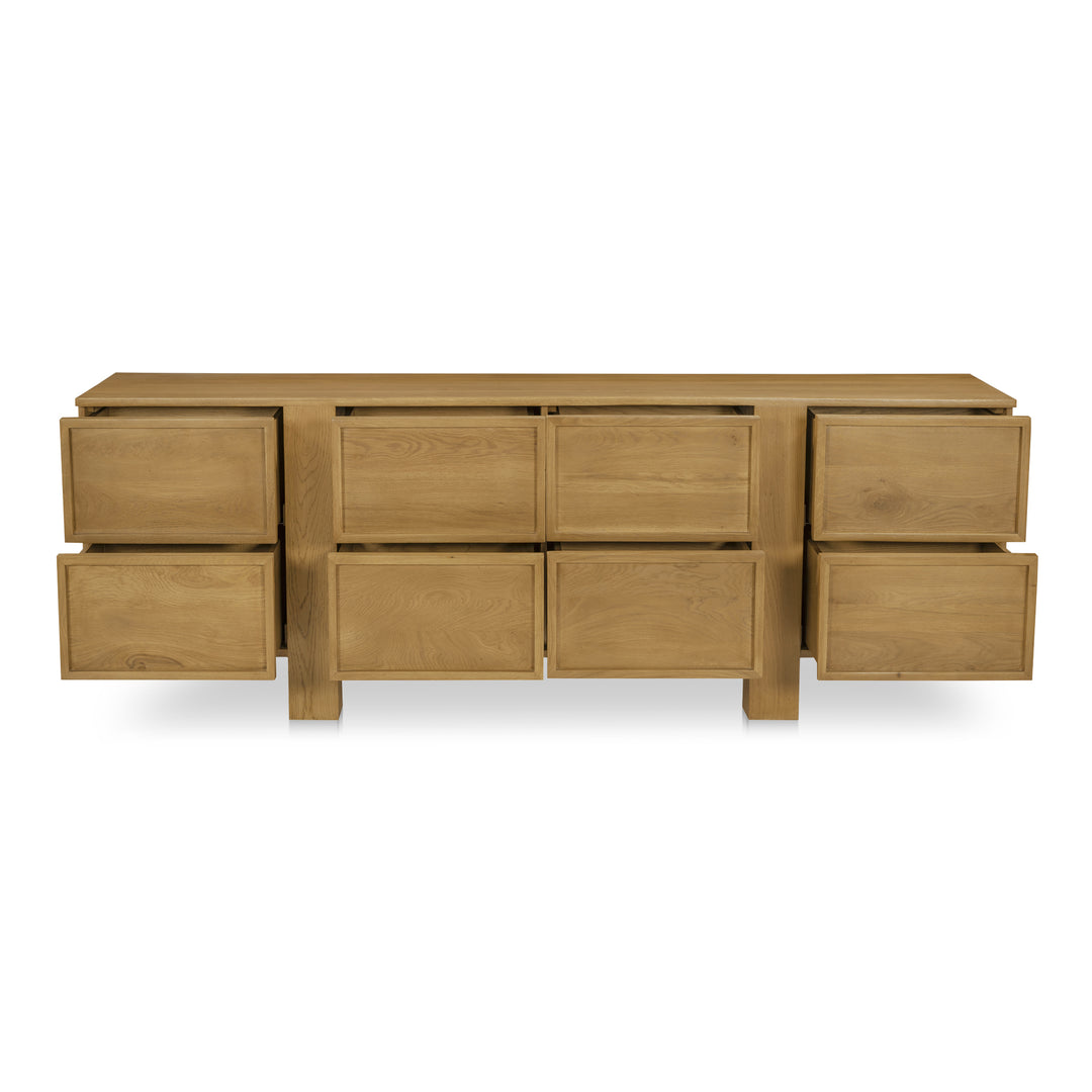 Moe's Home Collection - Henley 8 Drawer Dresser Brown - RP-1065-03 | American Home Furniture