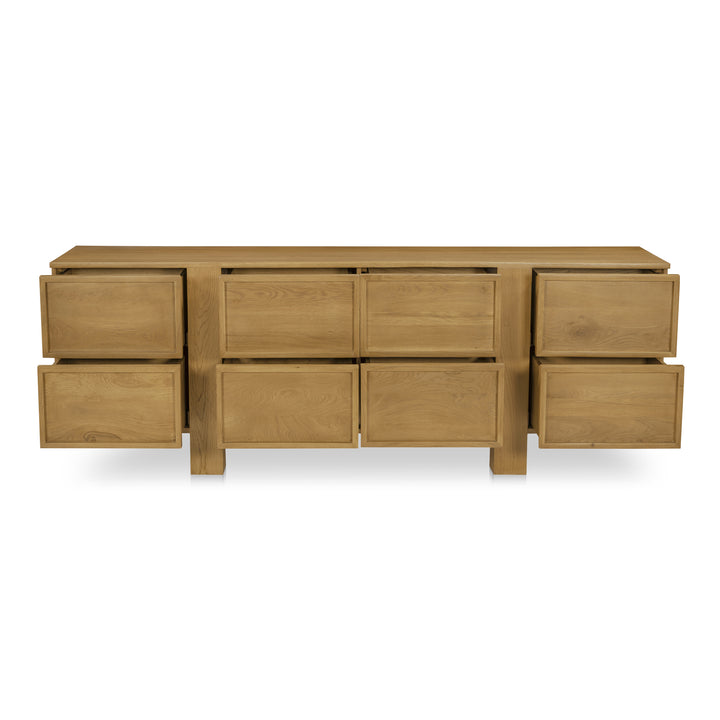 Moe's Home Collection - Henley 8 Drawer Dresser Brown - RP-1065-03 | American Home Furniture