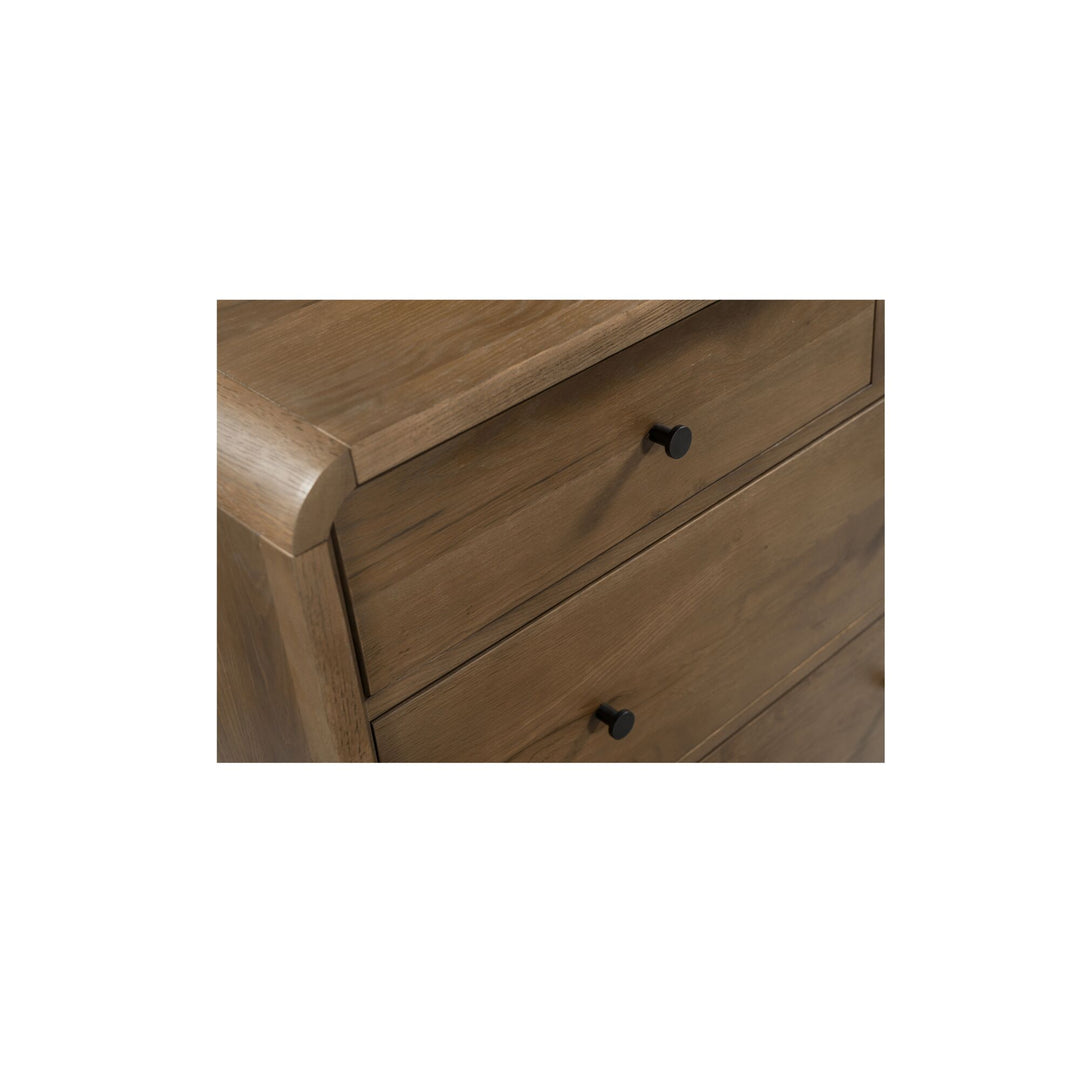 Moe's Home Collection - Riley 7 Drawer Dresser Oak - RP-1066-03 | American Home Furniture