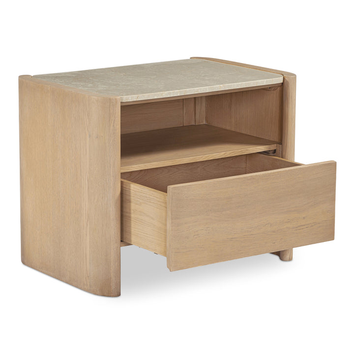 Moe's Home Collection - Lane Nightstand Natural - RP-1068-24 | American Home Furniture