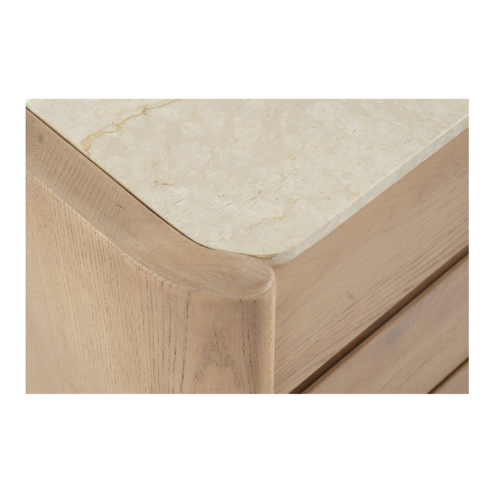 Moe's Home Collection - Lane 6 Drawer Dresser Natural - RP-1069-24 | American Home Furniture