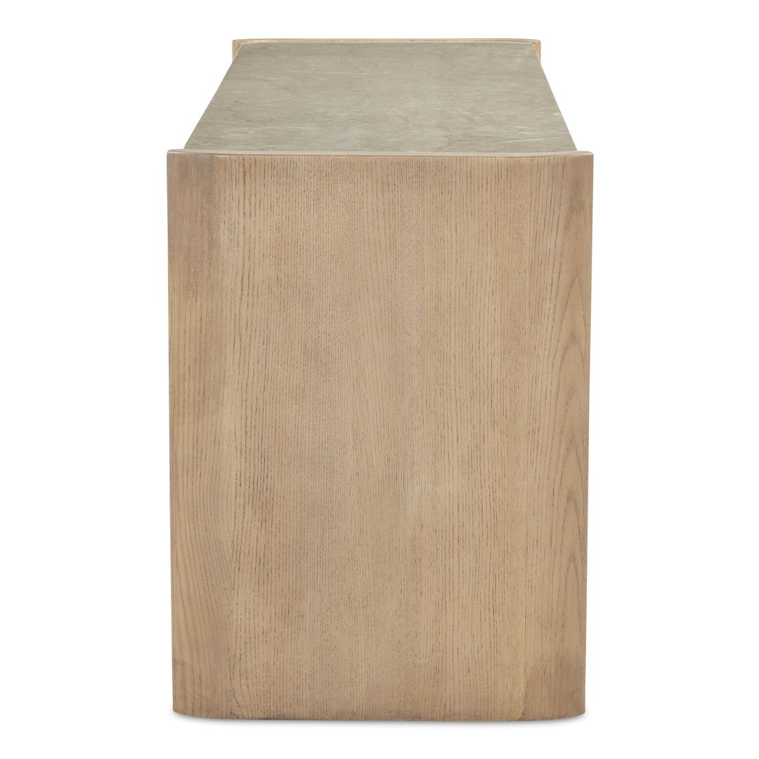 Moe's Home Collection - Lane 6 Drawer Dresser Natural - RP-1069-24 | American Home Furniture
