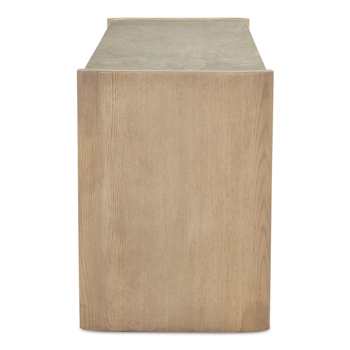 Moe's Home Collection - Lane 6 Drawer Dresser Natural - RP-1069-24 | American Home Furniture