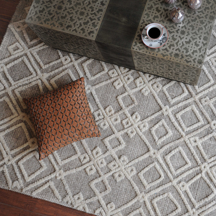 American Home Furniture Uttermost Sieano Gray-Ivory 8 X 10 Rug