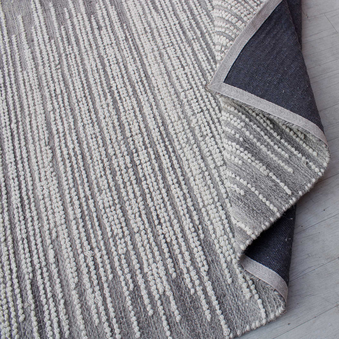 Salida Gray Wool Rug