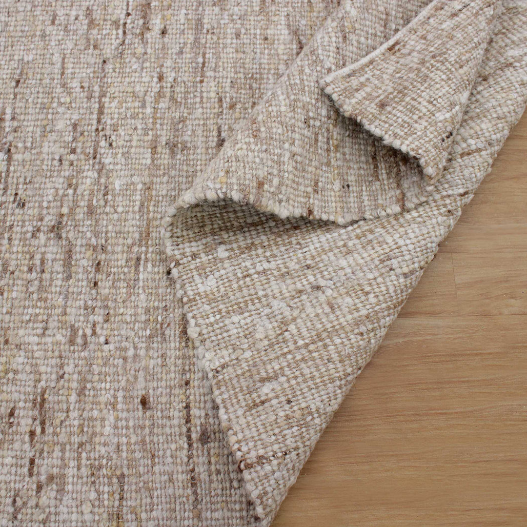 Rafael Ivory Wool Rug