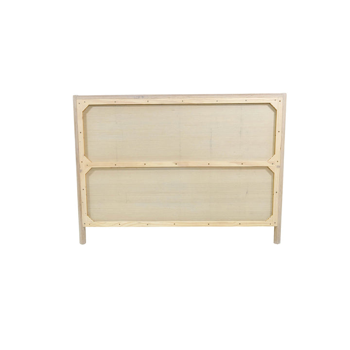 Runway Queen Bed - Light Oak