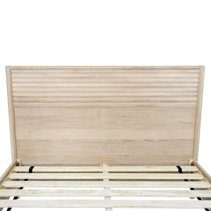 Runway Queen Bed - Light Oak