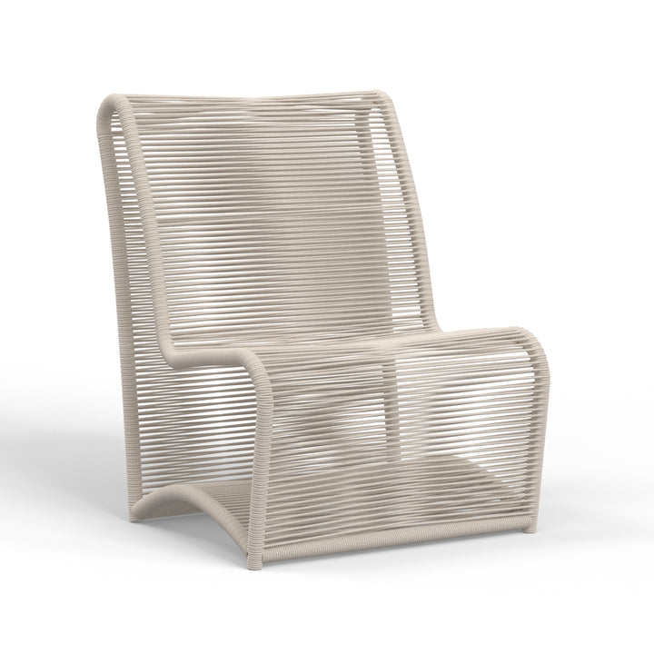 Bazaar Sand Armless Club Chair