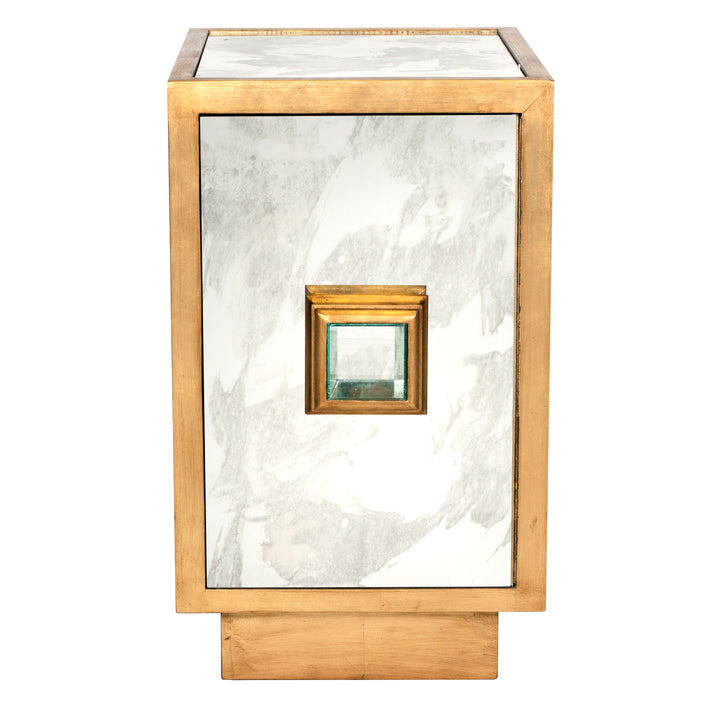 Ant Mir & Gold Lf One Dr Cabinet - SAVANNAH G