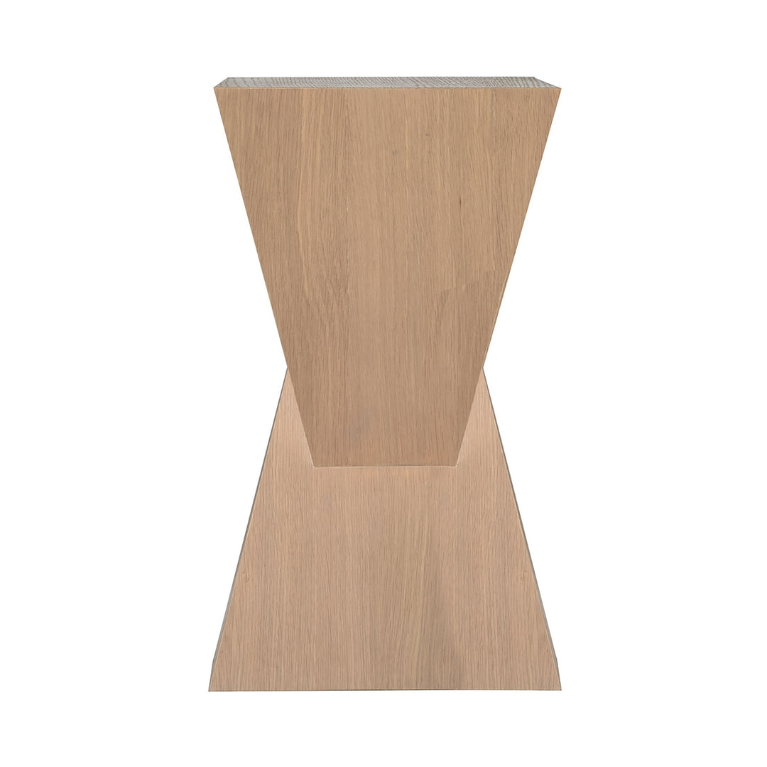 Sculptural Occassional Table In Natural Oak - SCOUT NO