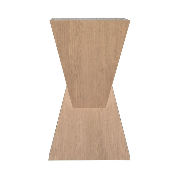 Sculptural Occassional Table In Natural Oak - SCOUT NO