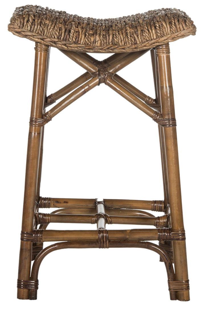 Ramiro Wicker Bar Stool