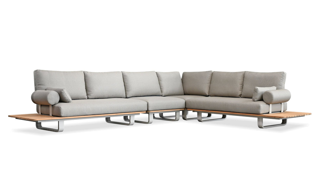 American Home Furniture | Mobital - MAKAI Sectional (2 times 2 seater / 1 corner / 1 armless / 2 armrests)