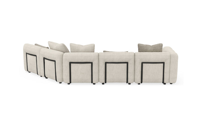 American Home Furniture | Mobital - MAARTEN Sectional LAF 4 piece