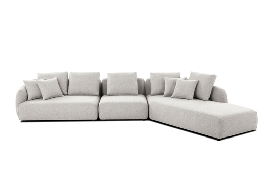 Mobital SABA Sectional Chaise Facing Right 3-Piece SOFAS + SECTIONALS
