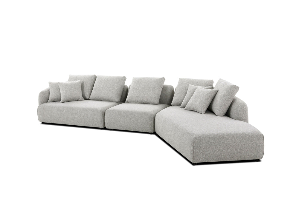 American Home Furniture | Mobital - SABA Sectional Chaise Facing Right 3-Piece