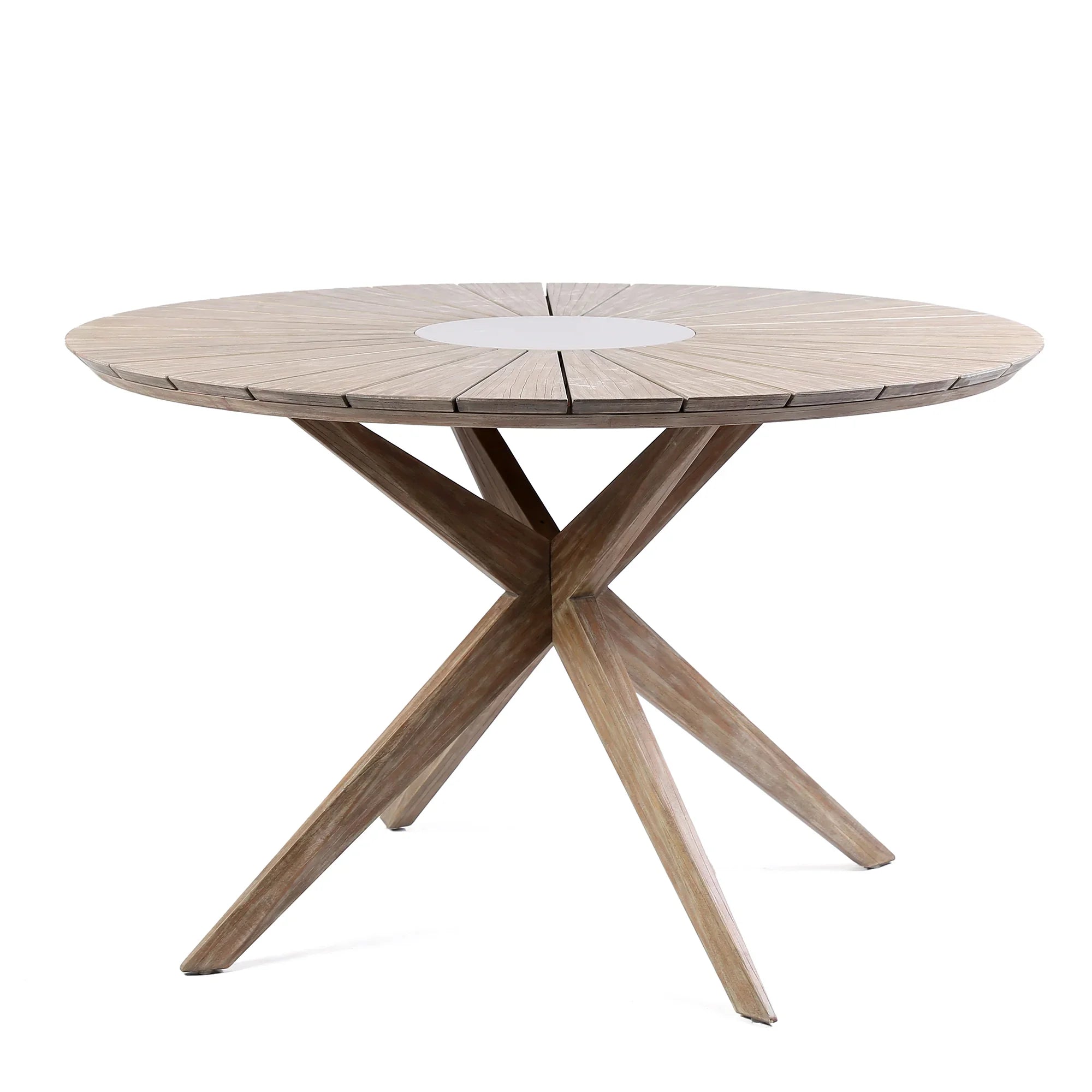 Armen Living Oasis and Island Dining Set - Thumbnail 4