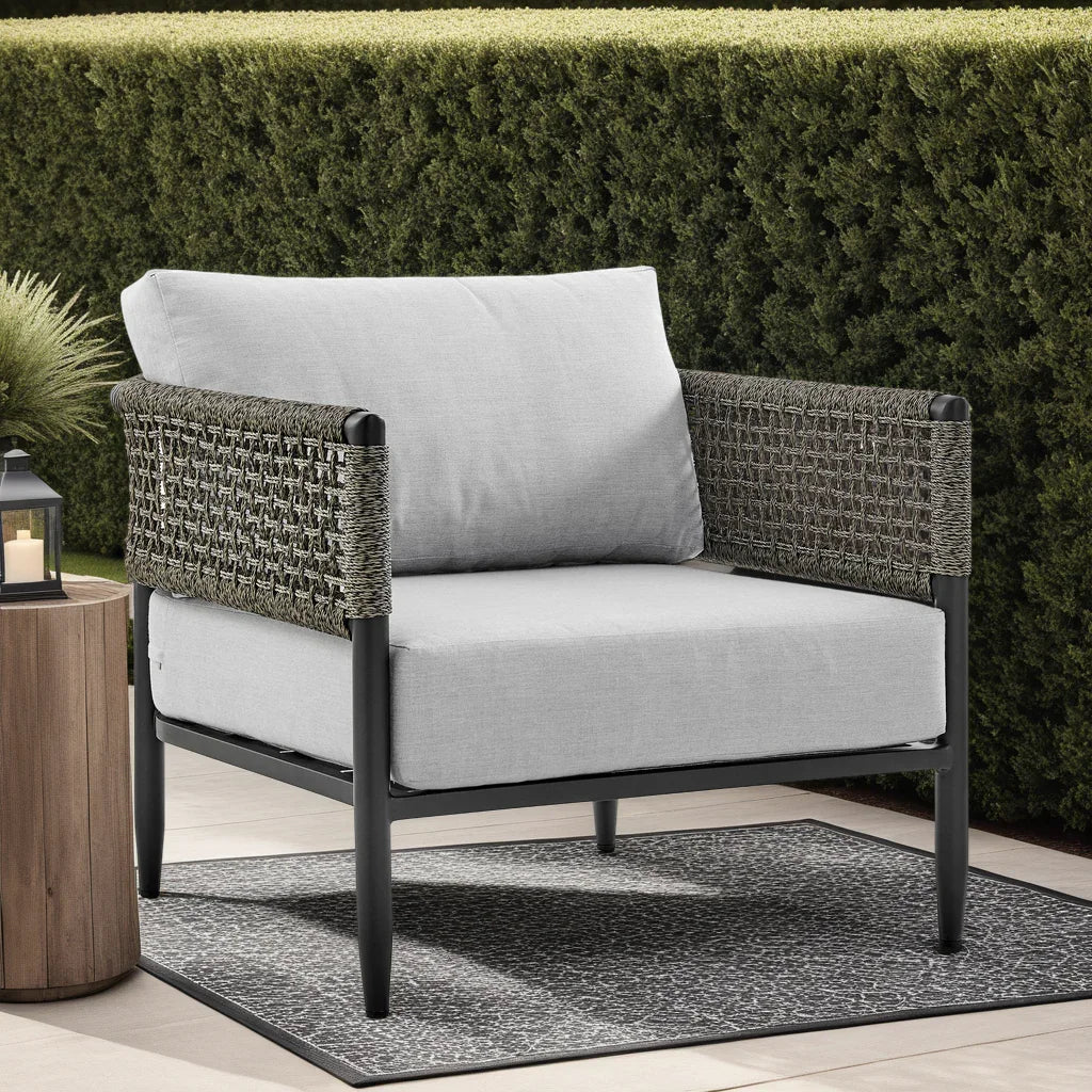 American Home Furniture Armen Living Alegria Outdoor Club Chair