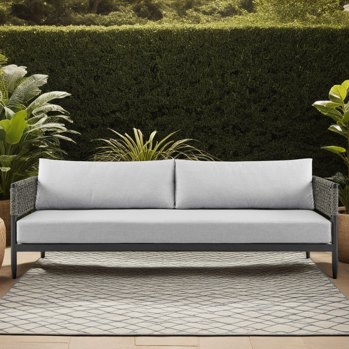 American Home Furniture Armen Living Alegria Outdoor Sofa