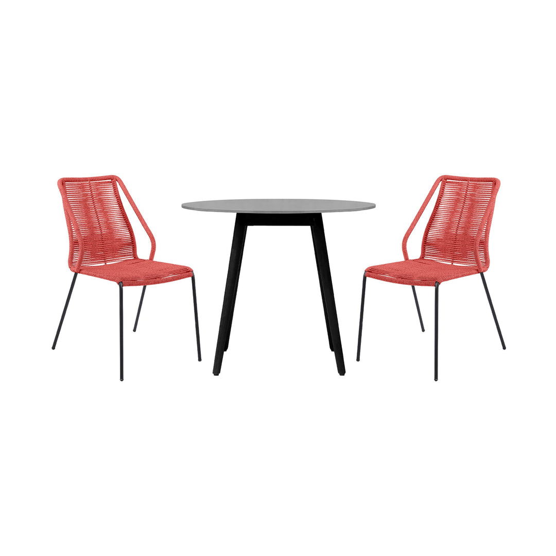 Brick Red-Black