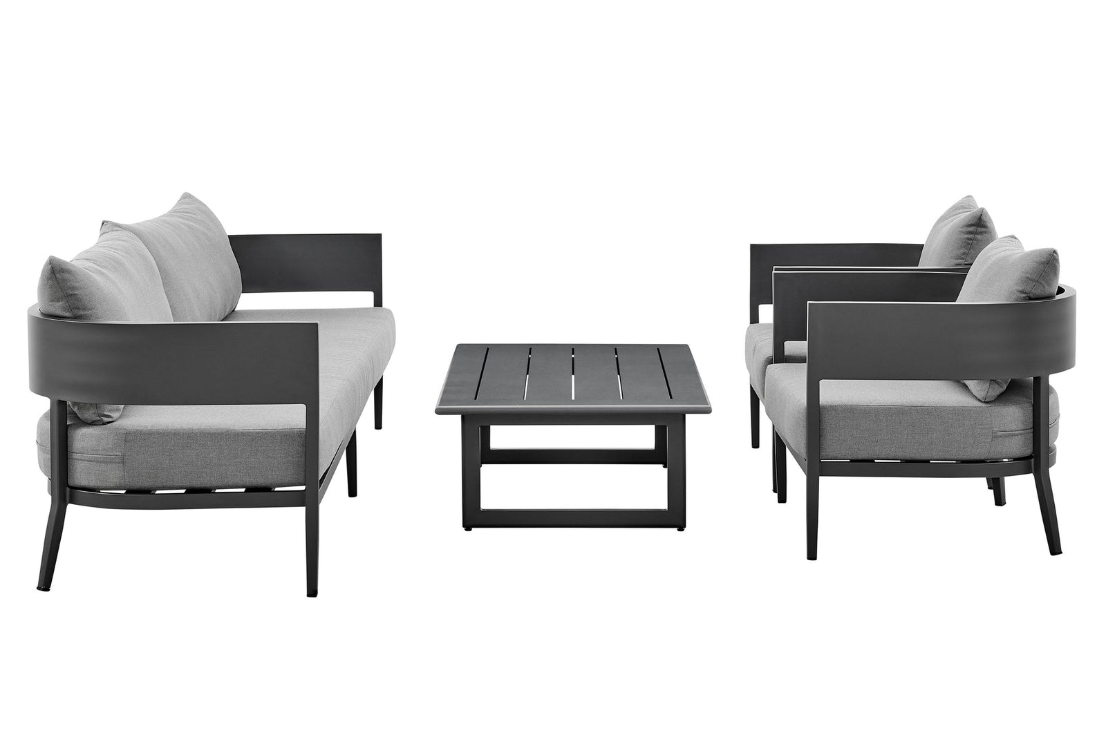 American Home Furniture Armen Living Menorca Outdoor Barstool Set of 2