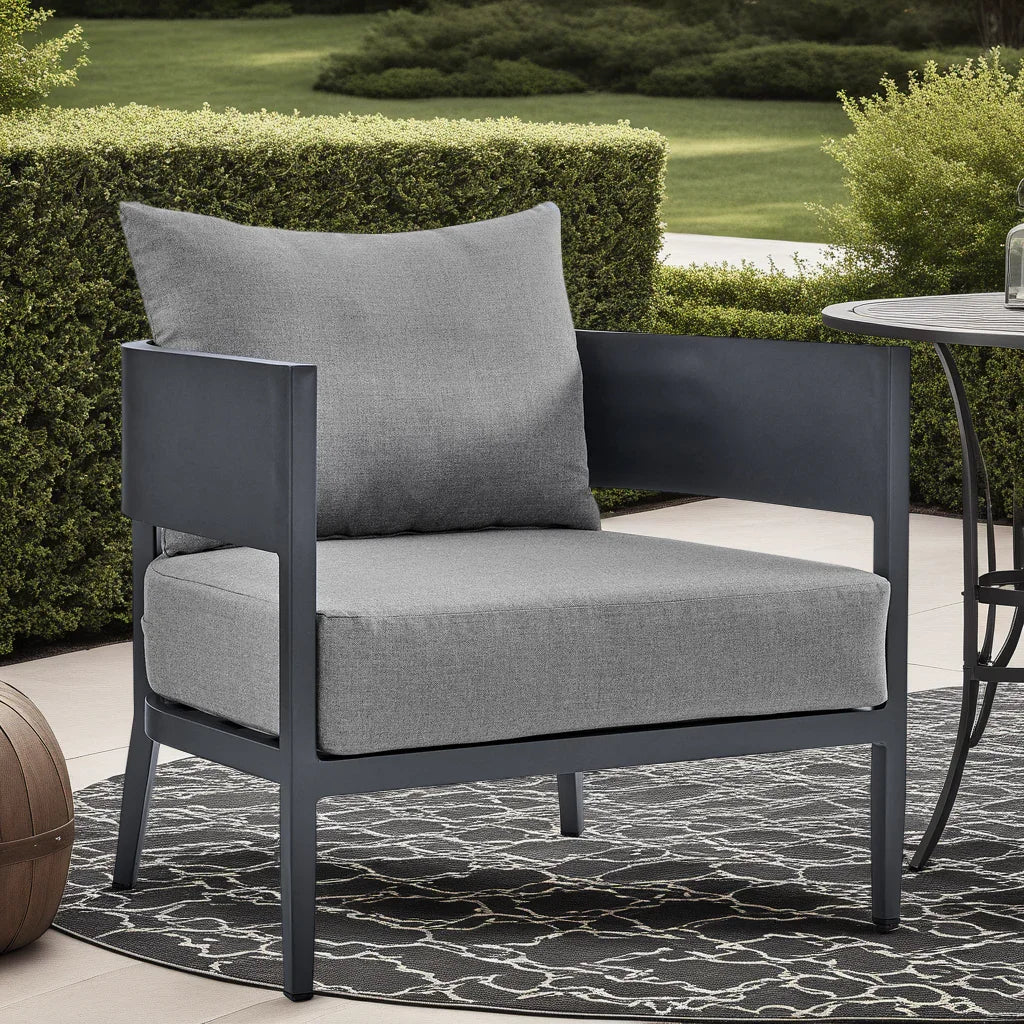 American Home Furniture Armen Living Menorca Outdoor Club Chair