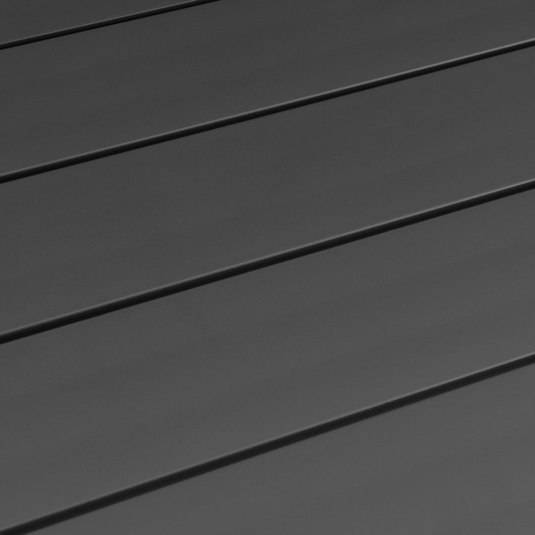 48"W x 28.5"D x 14.5"H / Dark Gray/Dark Gray